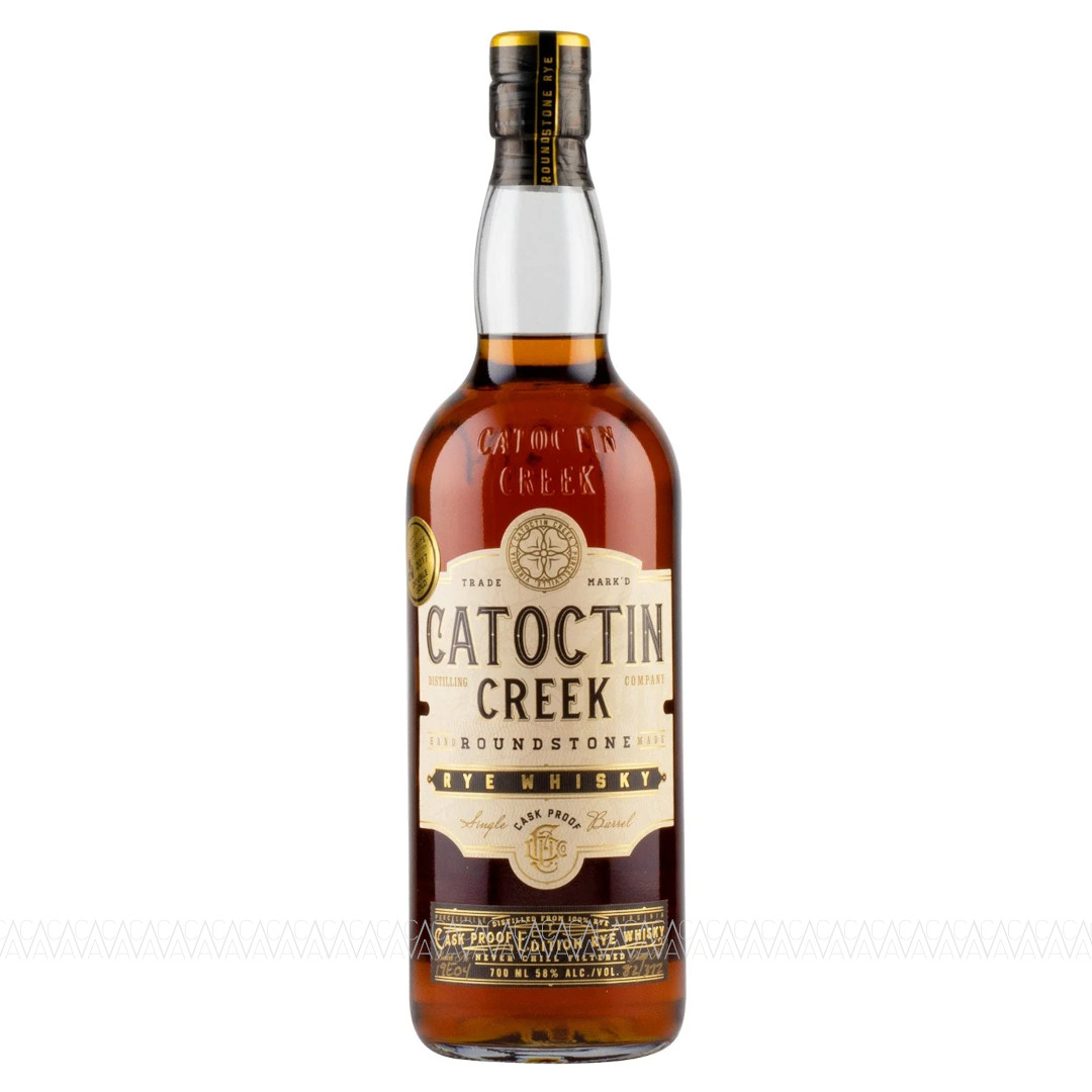 Catoctin Creek Roundstone Cask Proof Rye Whisky 58% 700ml