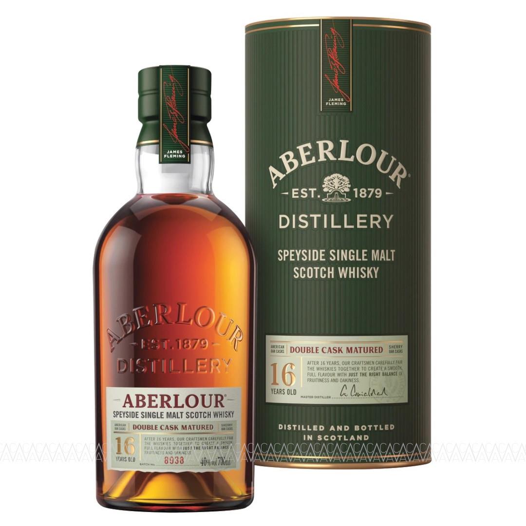 Aberlour 16 Years Old Double Cask Single Malt Scotch Whisky 40% alc. 700ml