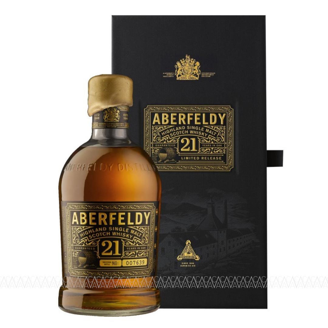 Aberfeldy 21 Years Old Single Malt Scotch Whisky 700ml