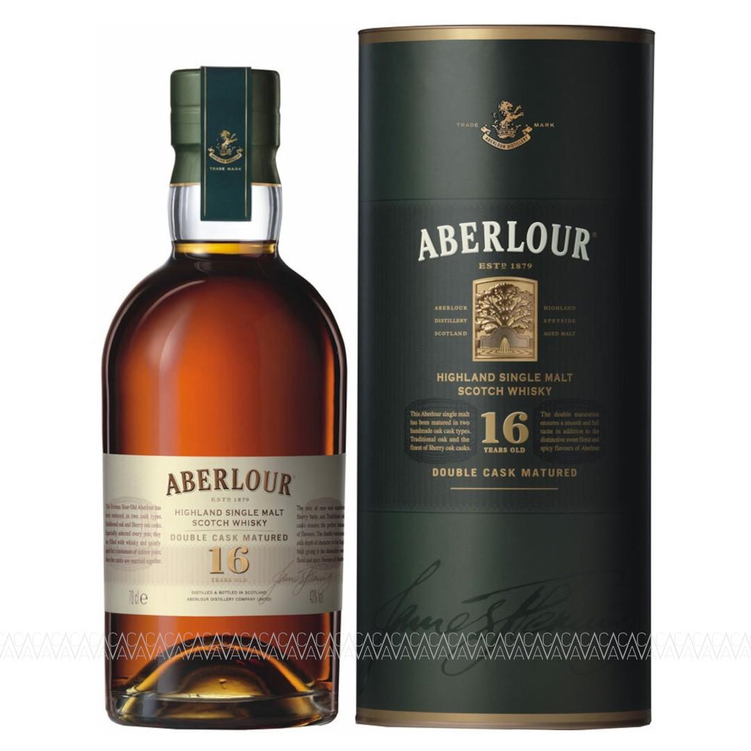 Aberlour 16 Years Old Double Cask Single Malt Scotch Whisky 43% alc. 700ml