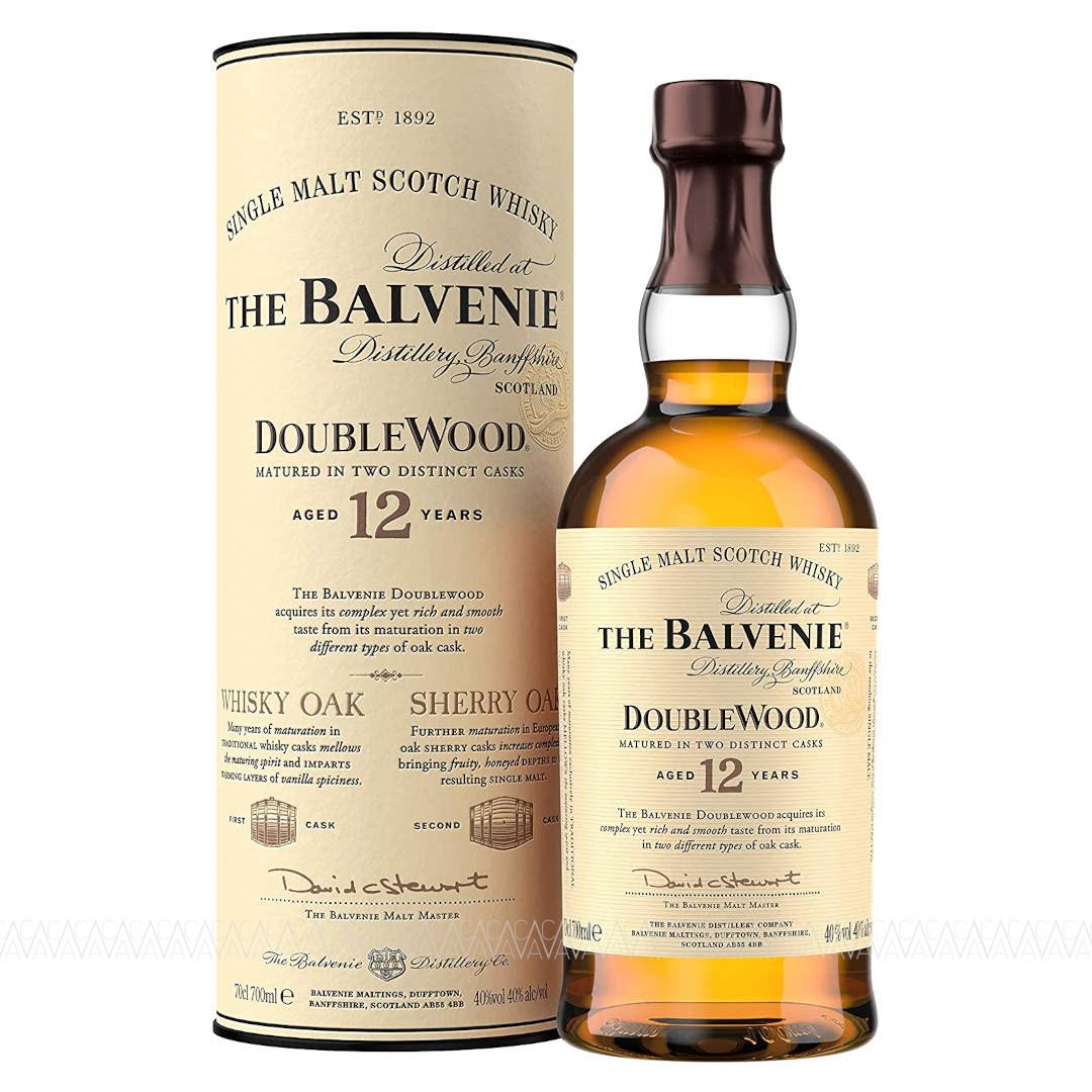 Balvenie 12 Years Old Doublewood Single Malt Scotch Whisky 700ml