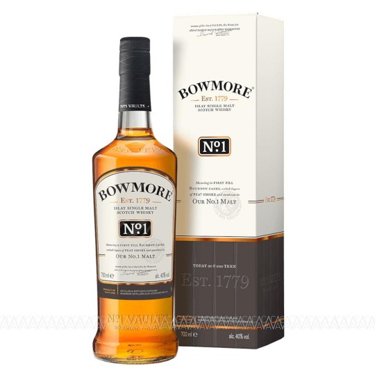 Bowmore No.1 Peated Single Malt Scotch Whisky 700ml