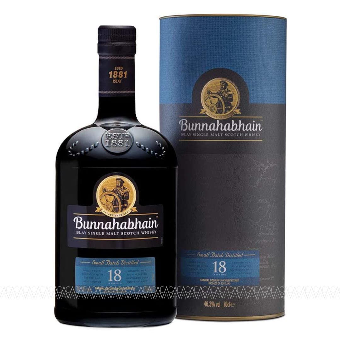 Bunnahabhain 18 Years Old Single Malt Scotch Whisky 700ml