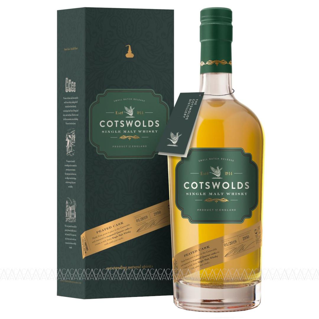 Cotswolds Cask Strength Peated Single Malt English Whisky 59,6% 700ml