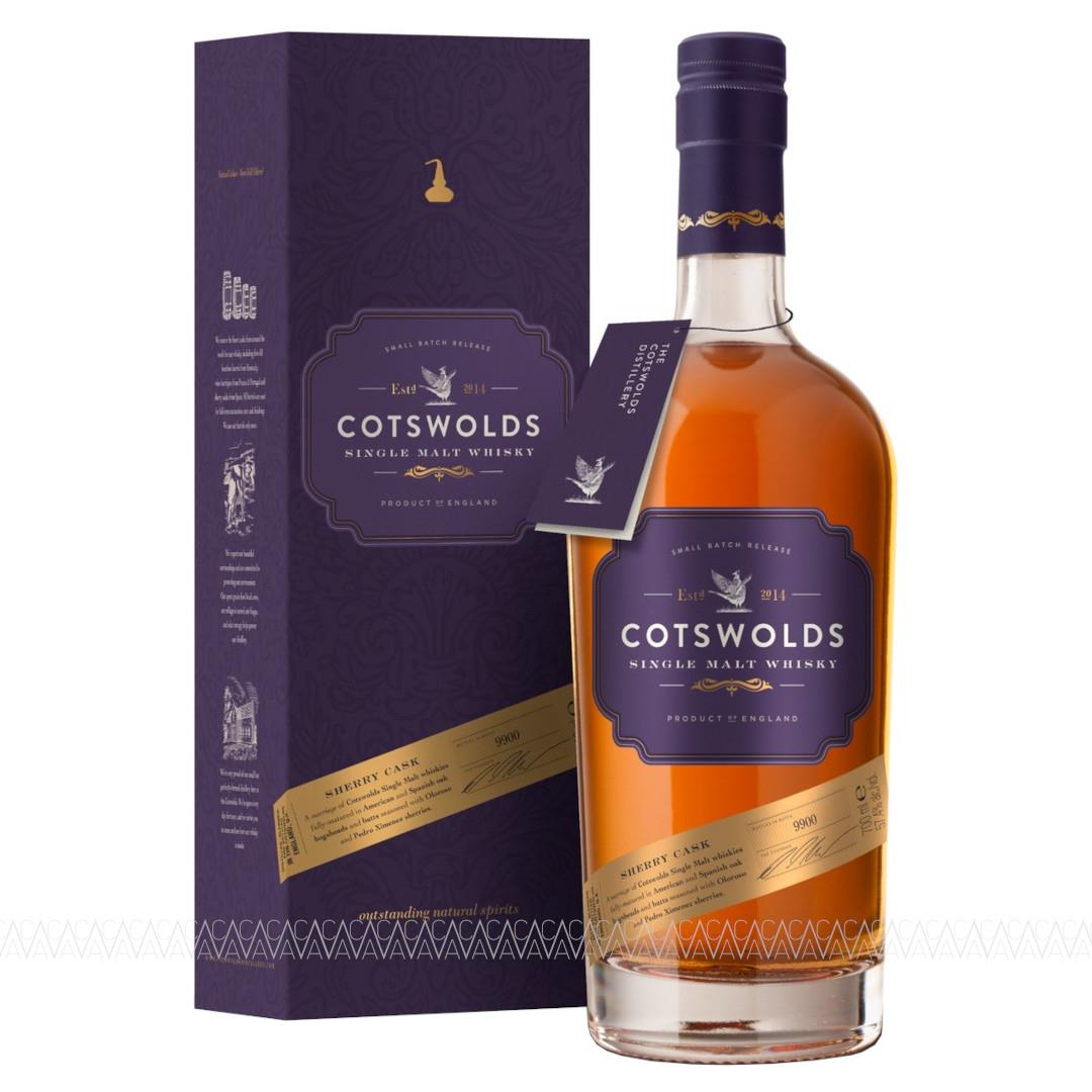 Cotswolds Sherry Cask Single Malt English Whisky 57,4% alc. 700ml