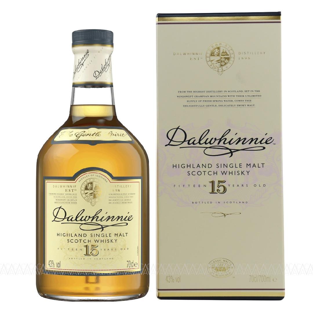 Dalwhinnie 15 Years Old Single Malt Scotch Whisky 700ml