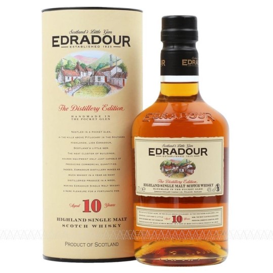 Edradour 10 Years Old Single Malt Scotch Whisky 700ml