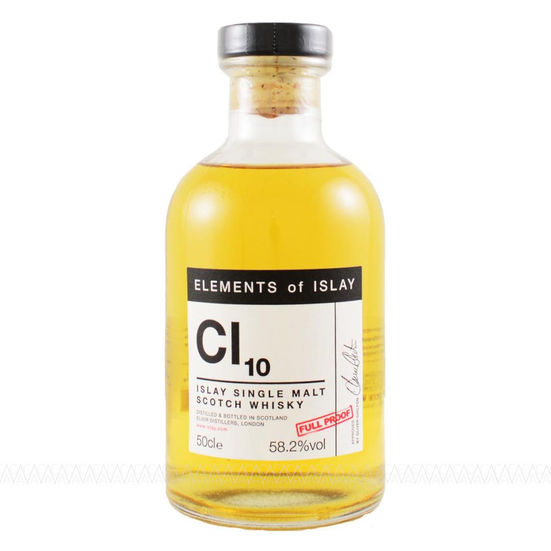 Elements Of Islay CL10 Peated Single Malt Scotch Whisky 500ml