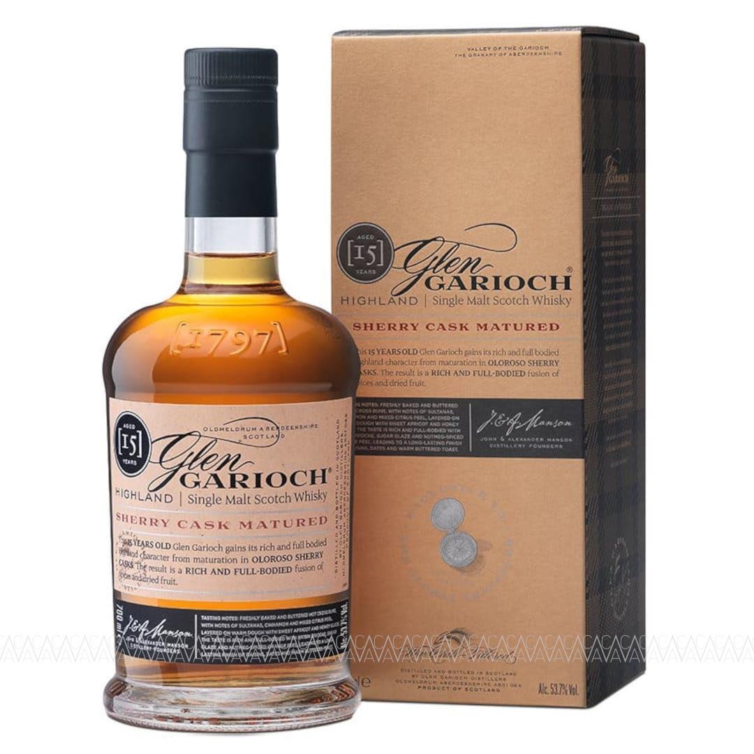 Glen Garioch Sherry Cask 15 Years Old Single Malt Scotch Whisky 53,7% alc. 700ml