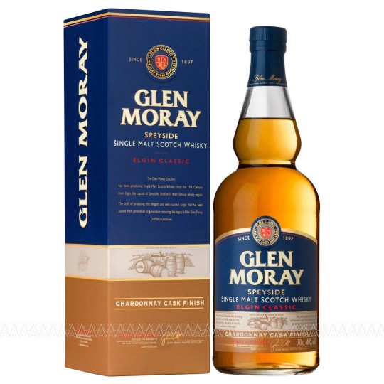 Glen Moray Chardonnay Cask Finish Single Malt Scotch Whisky 700ml