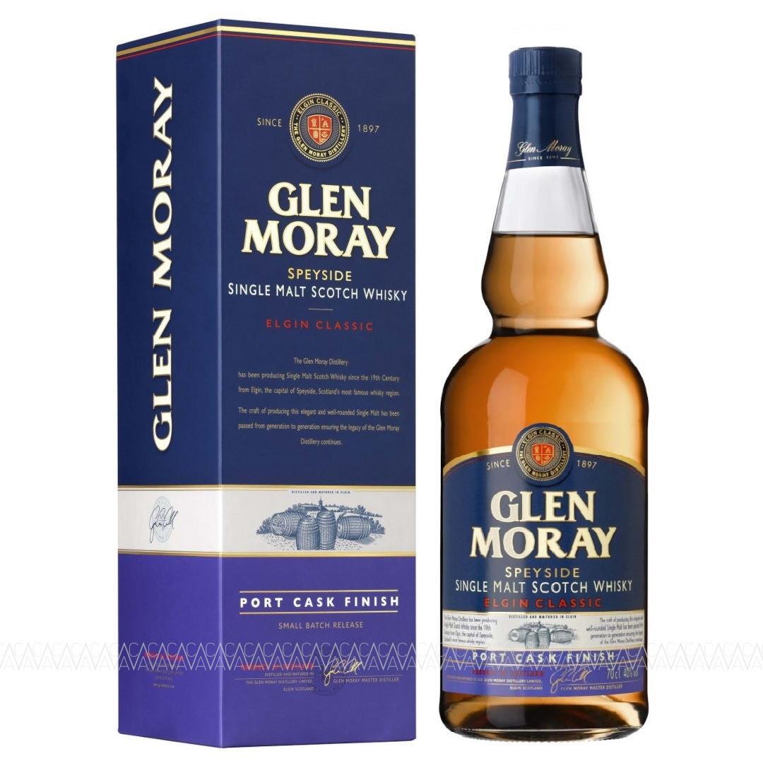 Glen Moray Port Cask Finish Single Malt Scotch Whisky 700ml