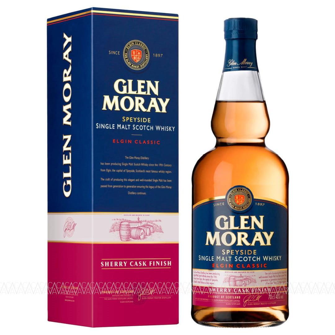 Glen Moray Sherry Cask Finish Single Malt Scotch Whisky 700ml
