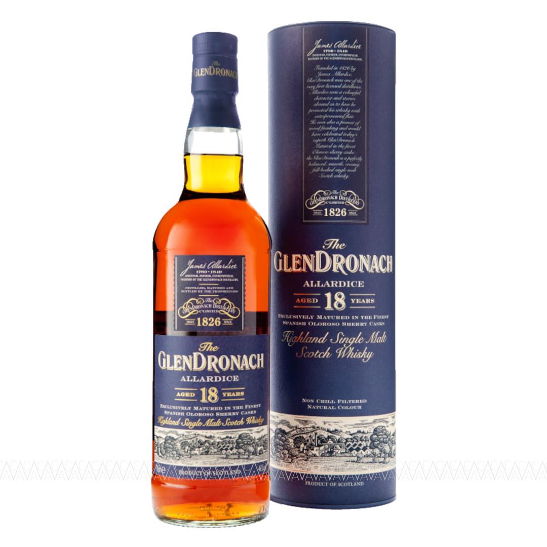 GlenDronach Allardice 18 Years Old Single Malt Scotch Whisky 700ml