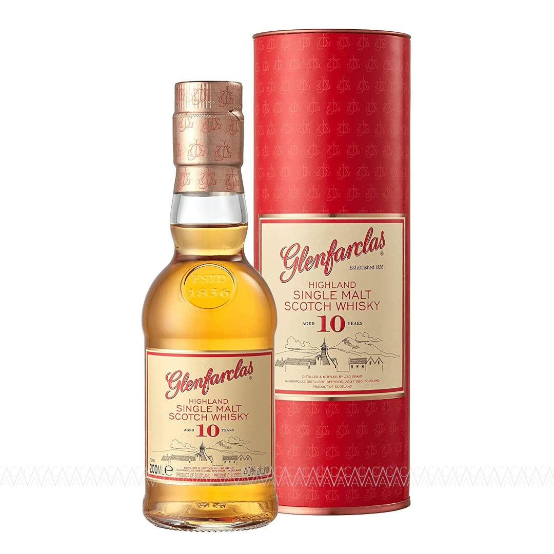 Glenfarclas 10 Years Old Single Malt Scotch Whisky 200ml