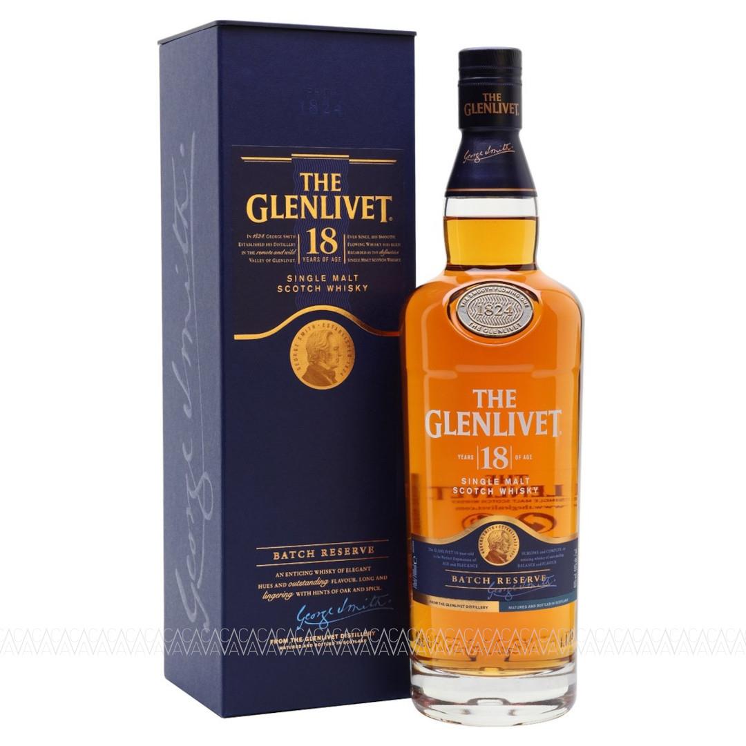 Glenlivet 18 Years Old Batch Reserve Single Malt Scotch Whisky 40% 700ml