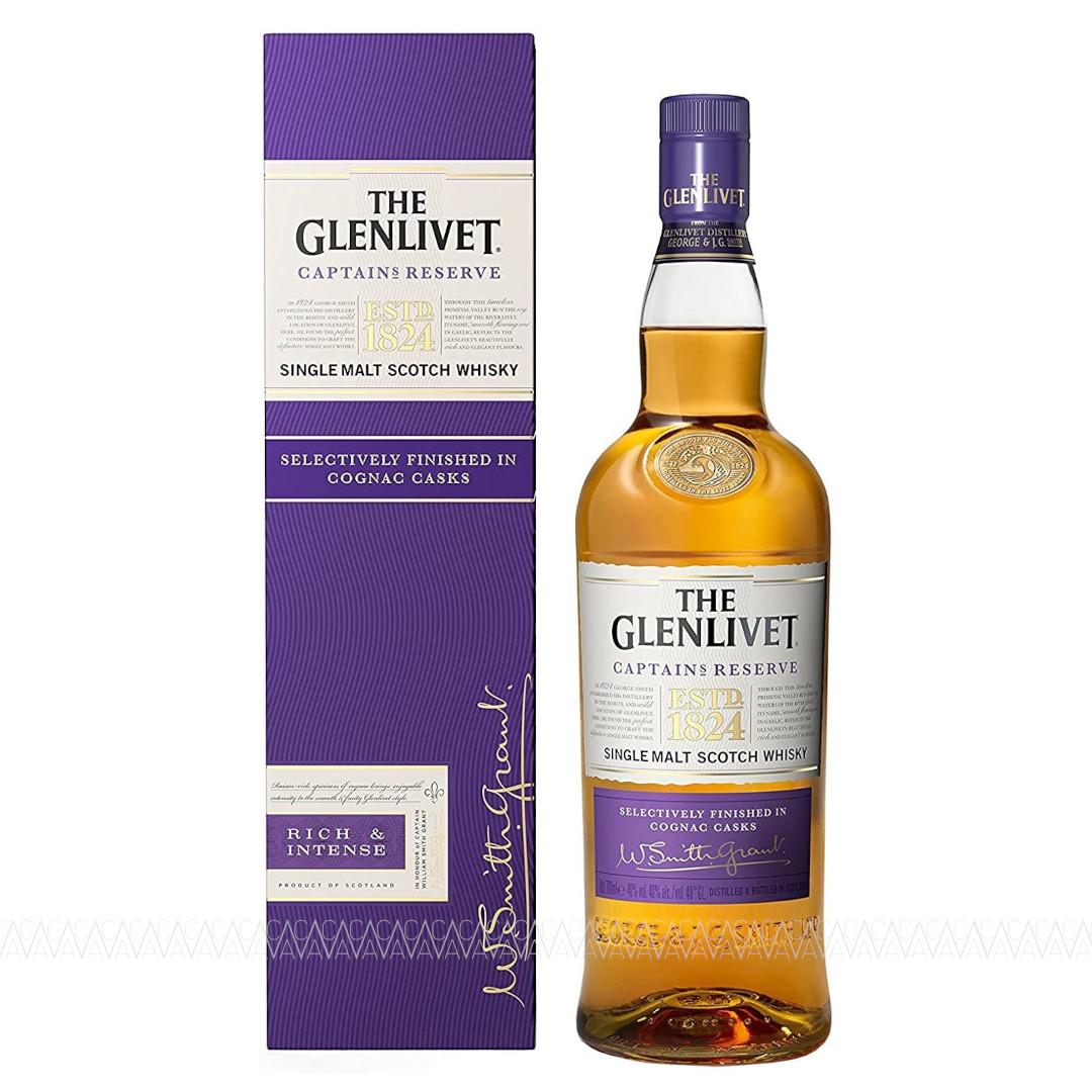 Glenlivet Captain's Reserve Single Malt Scotch Whisky 700ml