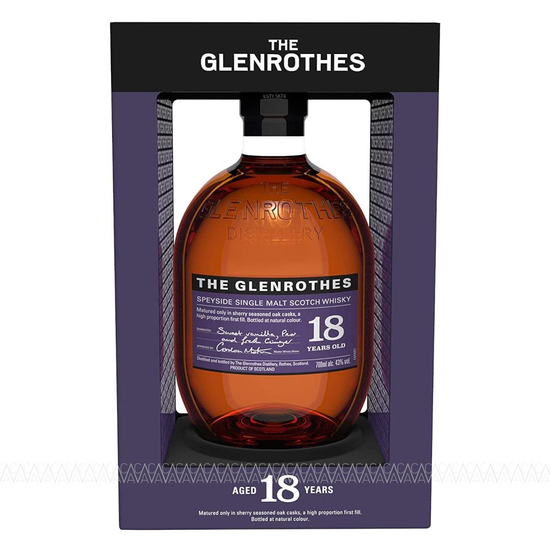 Glenrothes 18 Years Old Single Malt Scotch Whisky 700ml