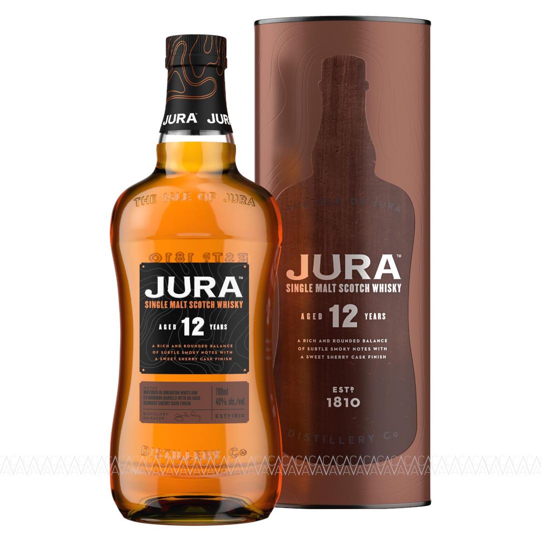 Jura 12 Years Old Single Malt Scotch Whisky 700ml