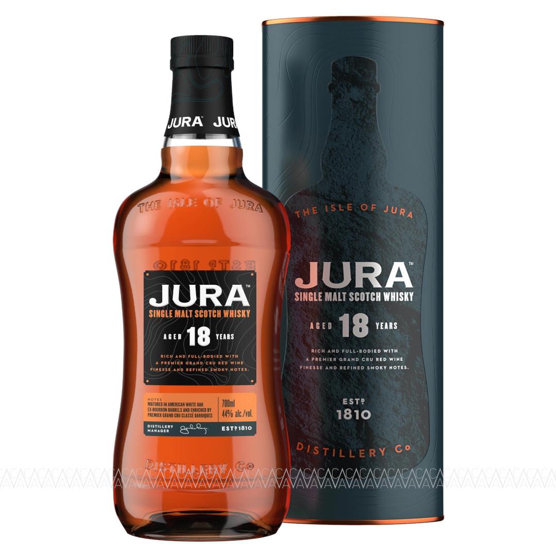 Jura 18 Years Old Single Malt Scotch Whisky 700ml