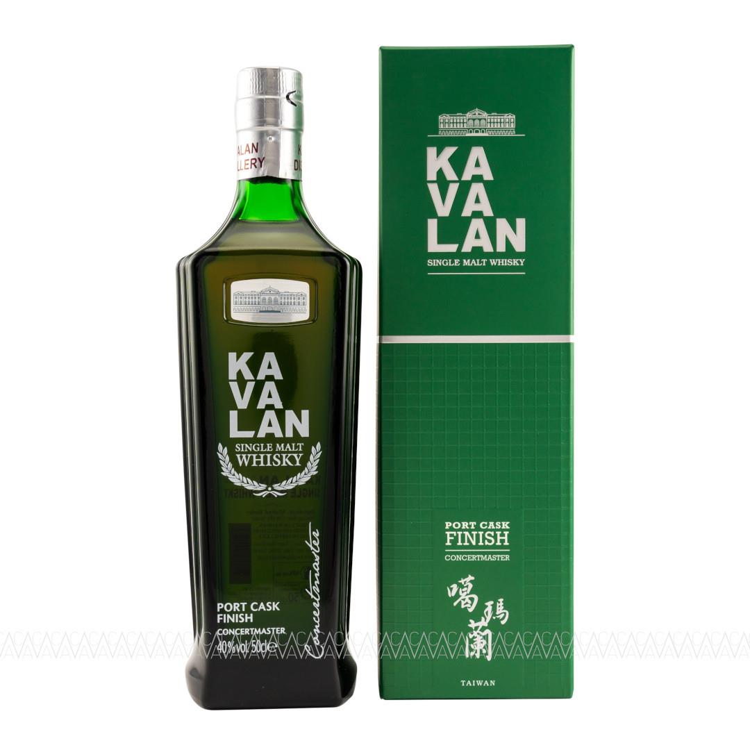 Kavalan Concertmaster Port Cask Finish Single Malt Taiwanese Whisky 500ml