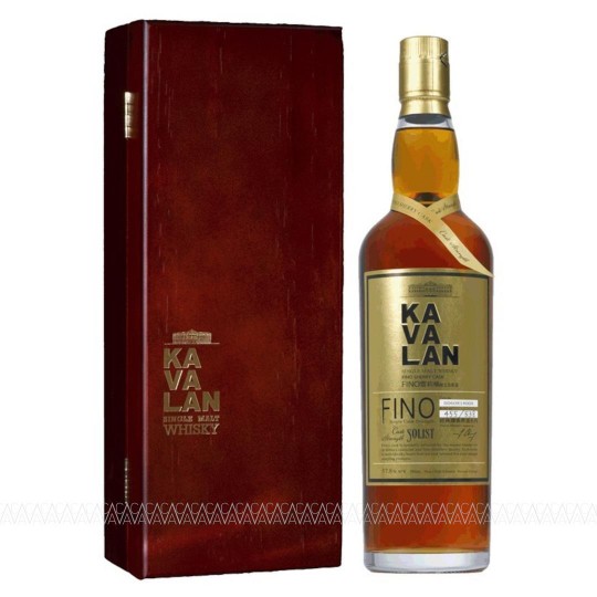 Kavalan Solist Fino Sherry Cask Strength Single Malt Taiwanese Whisky 57.8% alc. 700ml