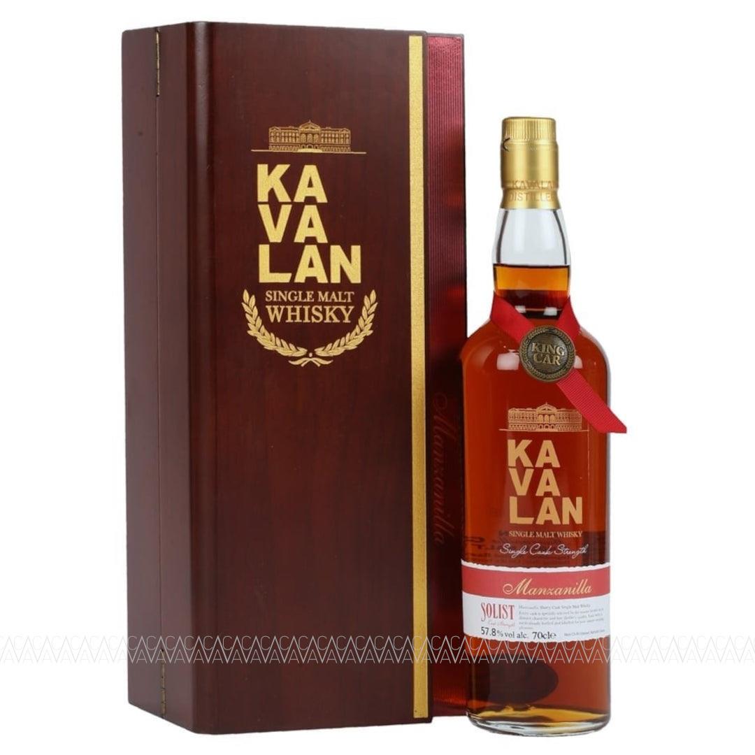 Kavalan Solist Manzanilla Sherry Cask Strength Single Malt Taiwanese Whisky 57.8% alc. 700ml