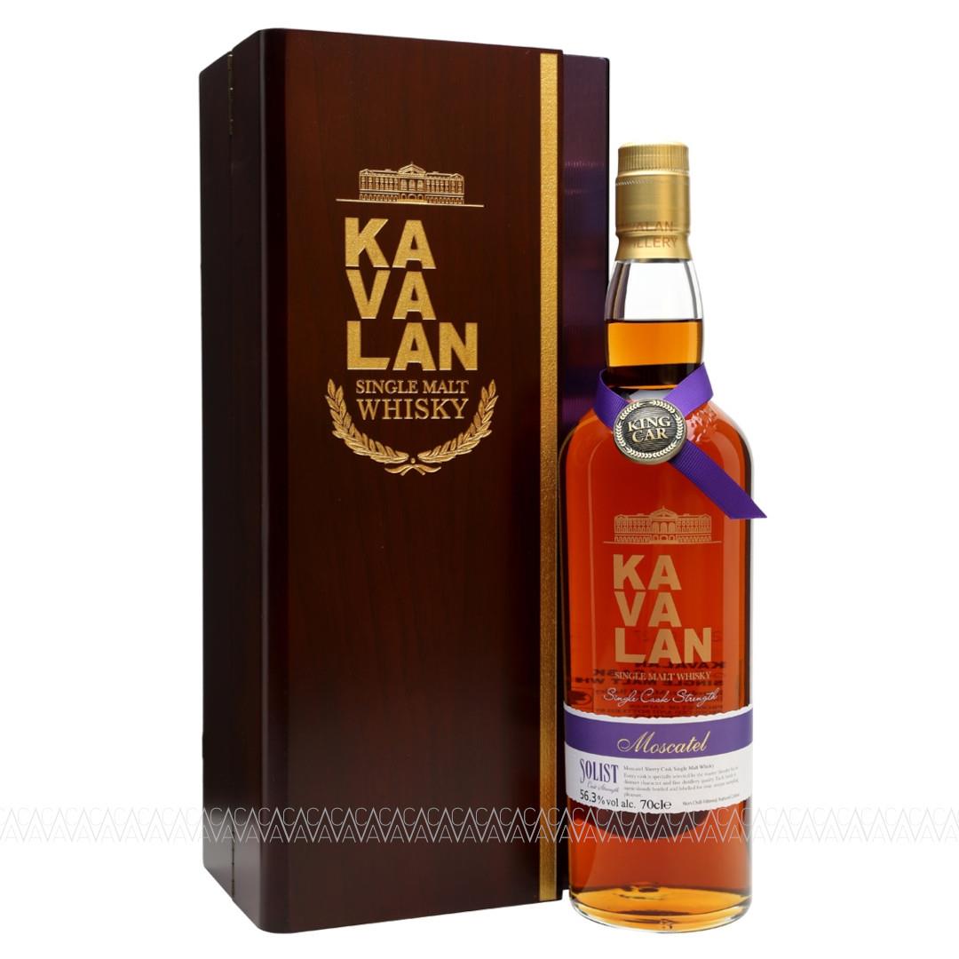 Kavalan Solist Moscatel Sherry Cask Strength Single Malt Taiwanese Whisky 56.3% alc. 700ml