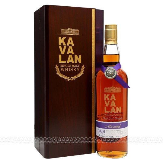 Kavalan Solist Moscatel Sherry Cask Strength Single Malt Taiwanese Whisky 56.3% alc. 700ml