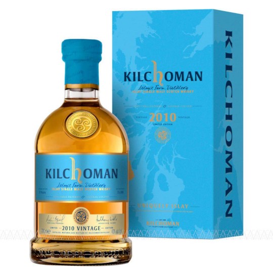 Kilchoman 2010 Vintage Peated Single Malt Scotch Whisky Limited Edition 700ml