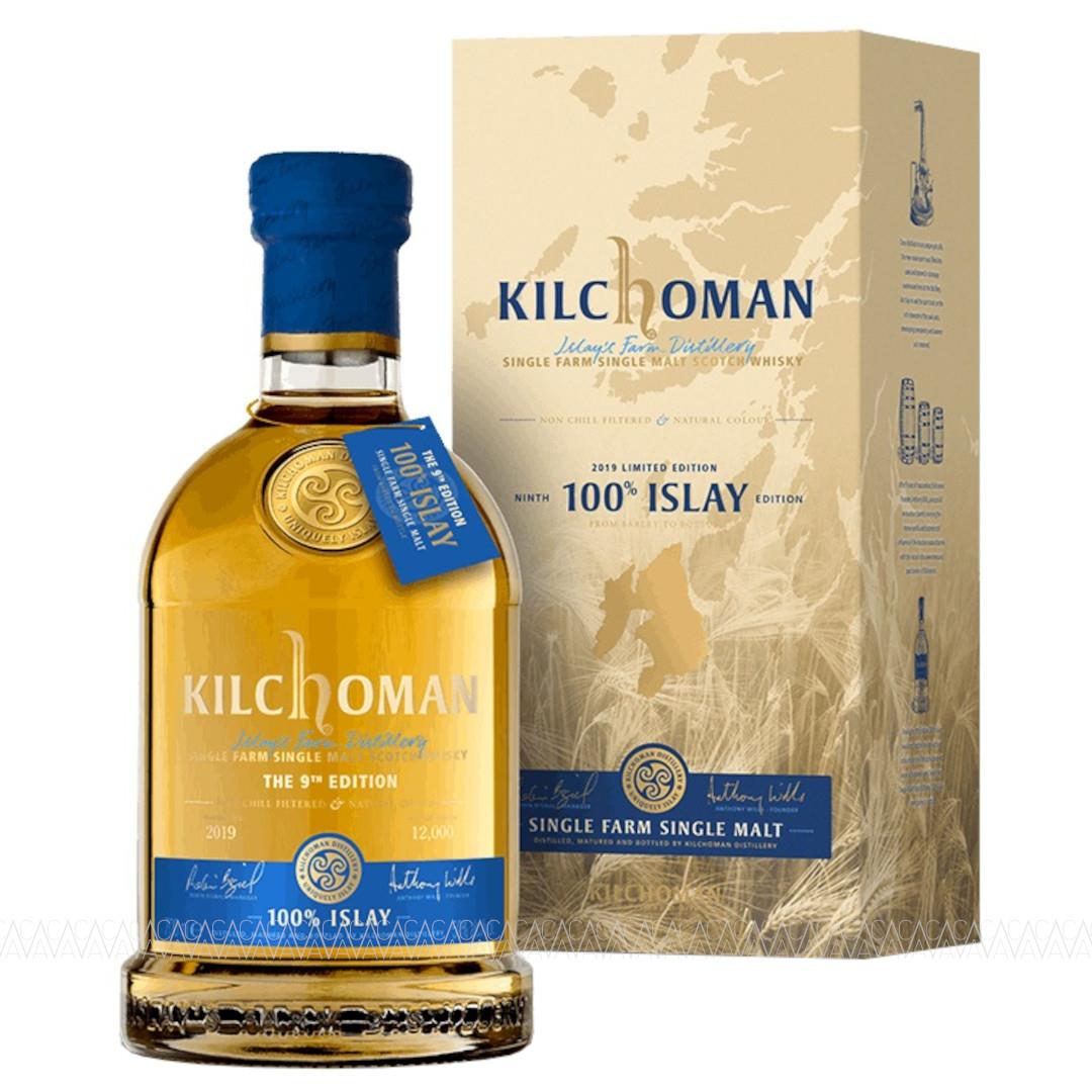 Kilchoman 100% Islay 9th Edition Peated Single Malt Scotch Whisky 700ml