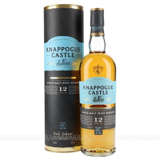 Knappogue Castle 12 Years Old Single Malt Irish Whiskey 700ml