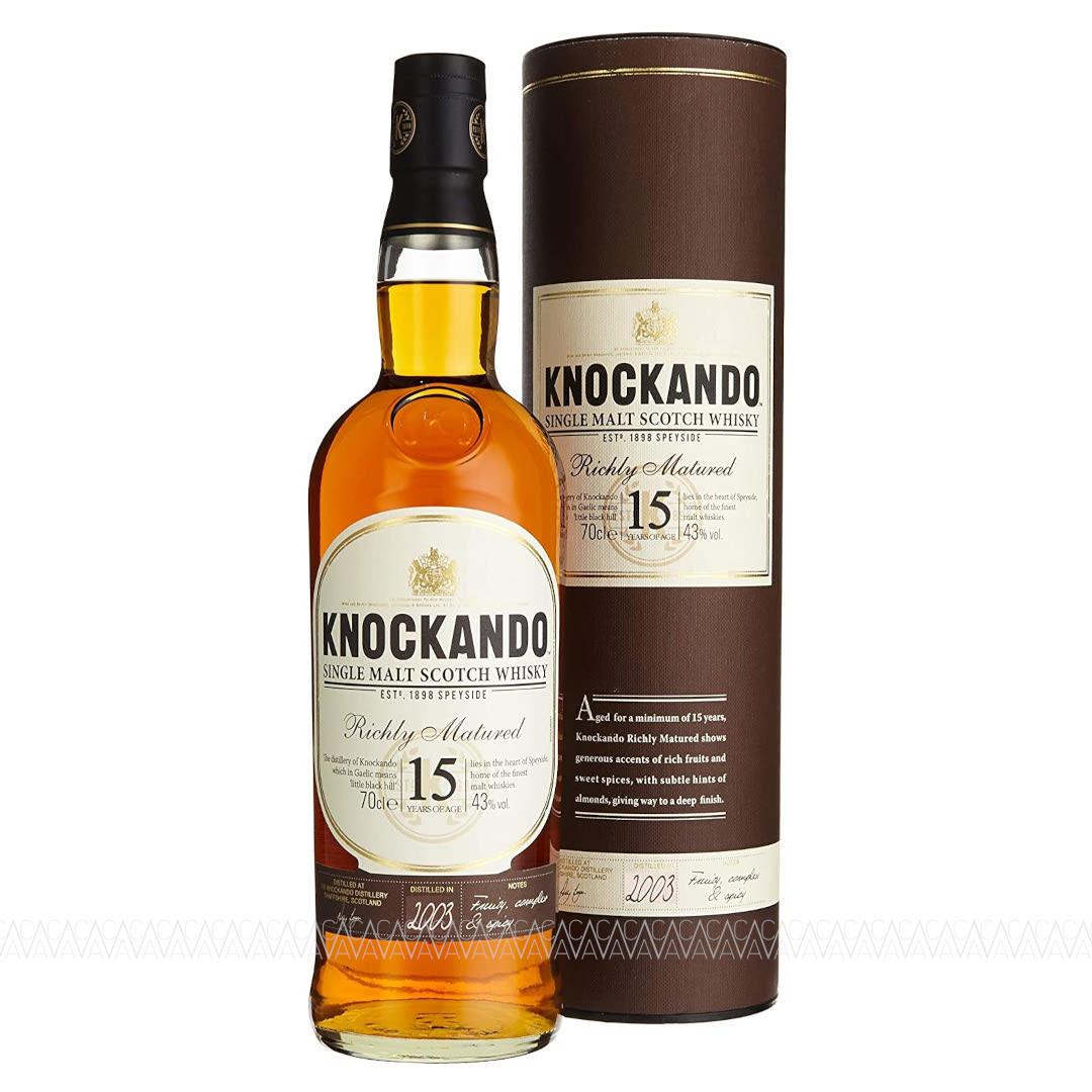 Knockando 15 Years Old Richly Matured Single Malt Scotch Whisky 700ml