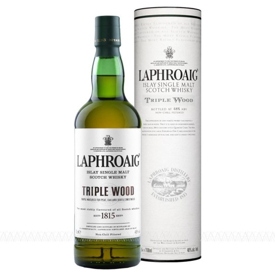 Laphroaig Triple Wood Peated Single Malt Scotch Whisky 700ml