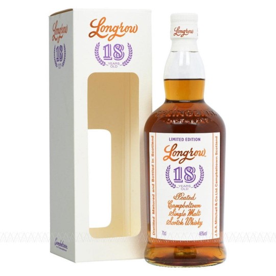Springbank Longrow 18 Years Old Peated Single Malt Scotch Whisky 700ml