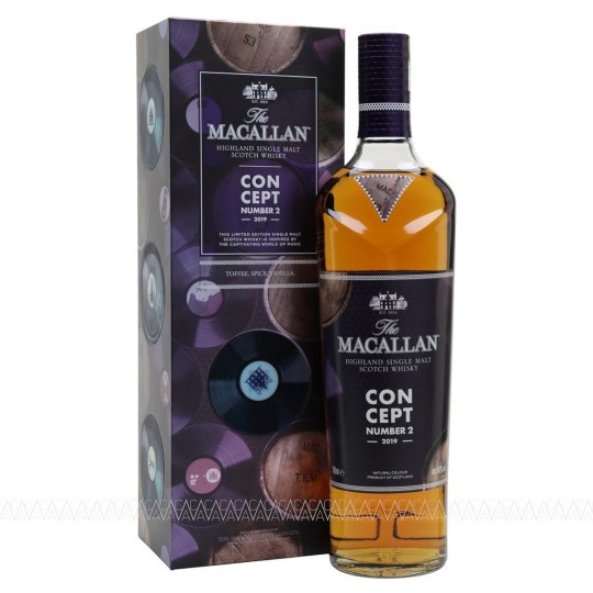 Macallan Concept No2 2019 Single Malt Scotch Whisky Limited Edition 700ml