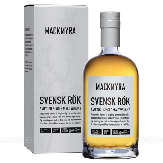 Mackmyra Svensk Rok Peated Single Malt Swedish Whisky 500ml
