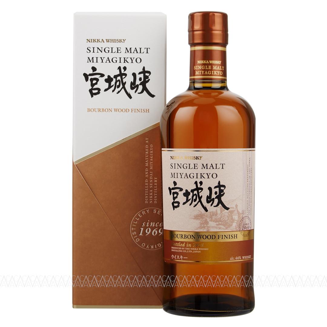 Nikka Miyagikyo Bourbon Wood Finish Single Malt Japanese Whisky 700ml