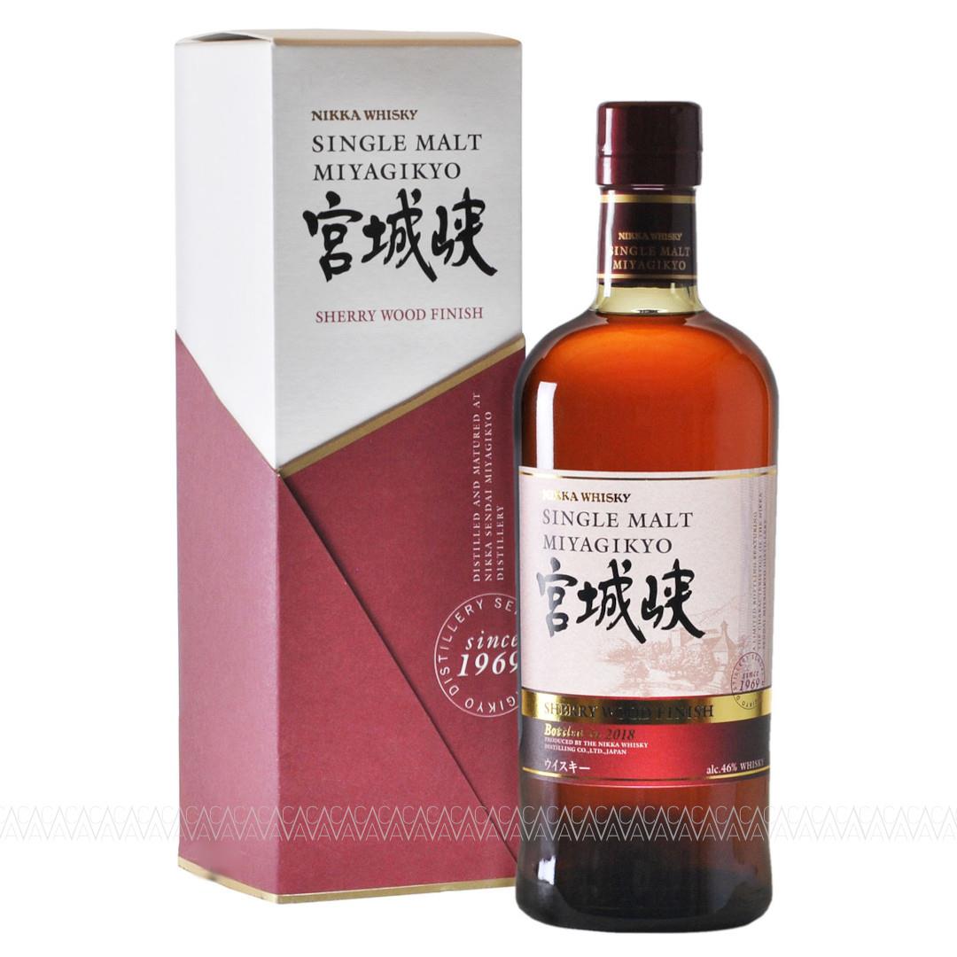 Nikka Miyagikyo Sherry Wood Finish Single Malt Japanese Whisky 700ml
