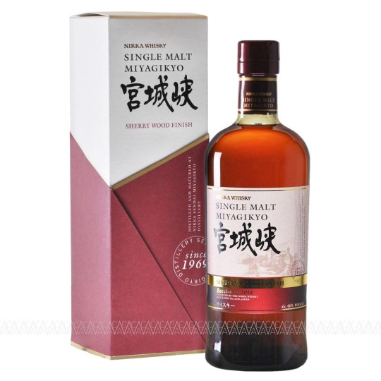 Nikka Miyagikyo Sherry Wood Finish Single Malt Japanese Whisky 700ml
