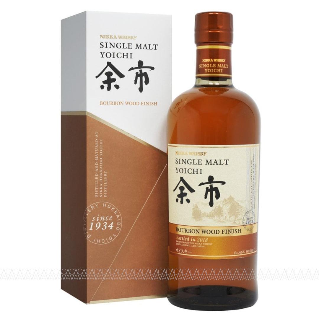 Nikka Yoichi Bourbon Wood Finish Single Malt Japanese Whisky 700ml