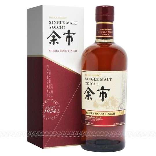 Nikka Yoichi Sherry Wood Finish Single Malt Japanese Whisky 700ml