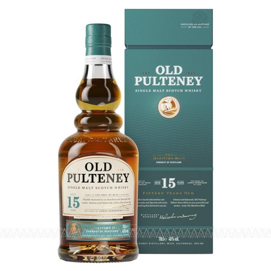 Old Pulteney 15 Years Old Single Malt Scotch Whisky 700ml