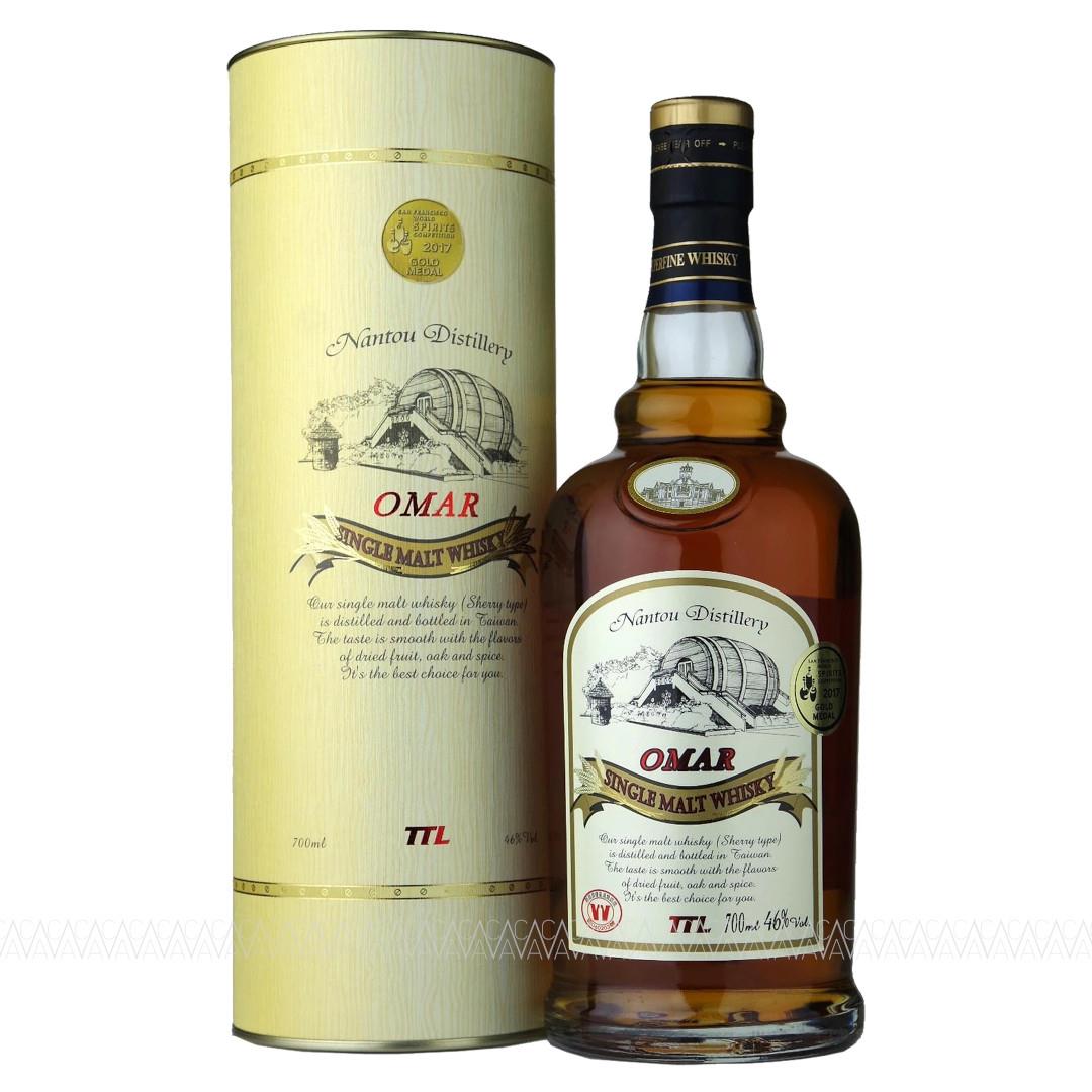 Omar Sherry Cask Single Malt Taiwanese Whisky 700ml