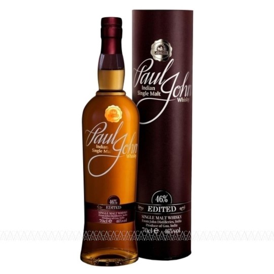 Paul John Edited Semi-Peated Single Malt Indian Whisky 700ml