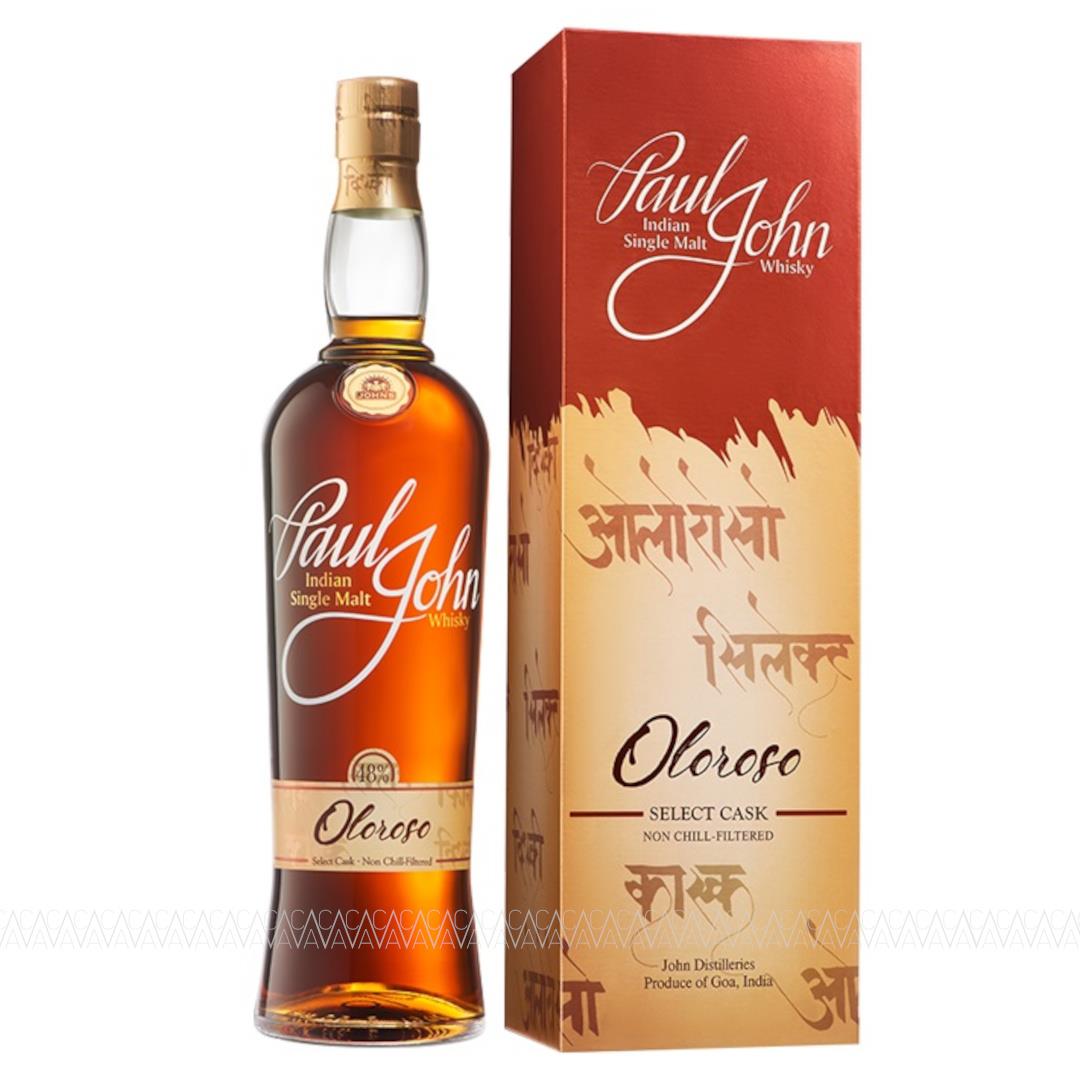 Paul John Oloroso Single Malt Indian Whisky 700ml