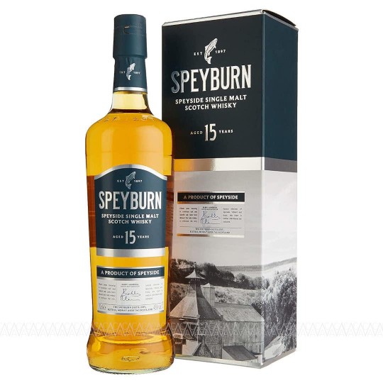 Speyburn 15 Years Old Single Malt Scotch Whisky 700ml