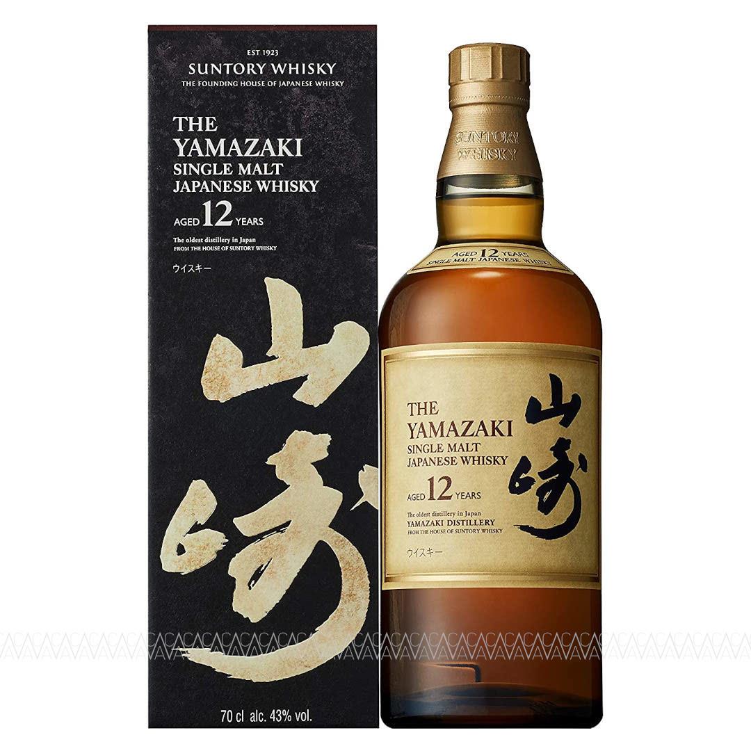 Suntory Yamazaki 12 Years Old Single Malt Japanese Whisky 700ml