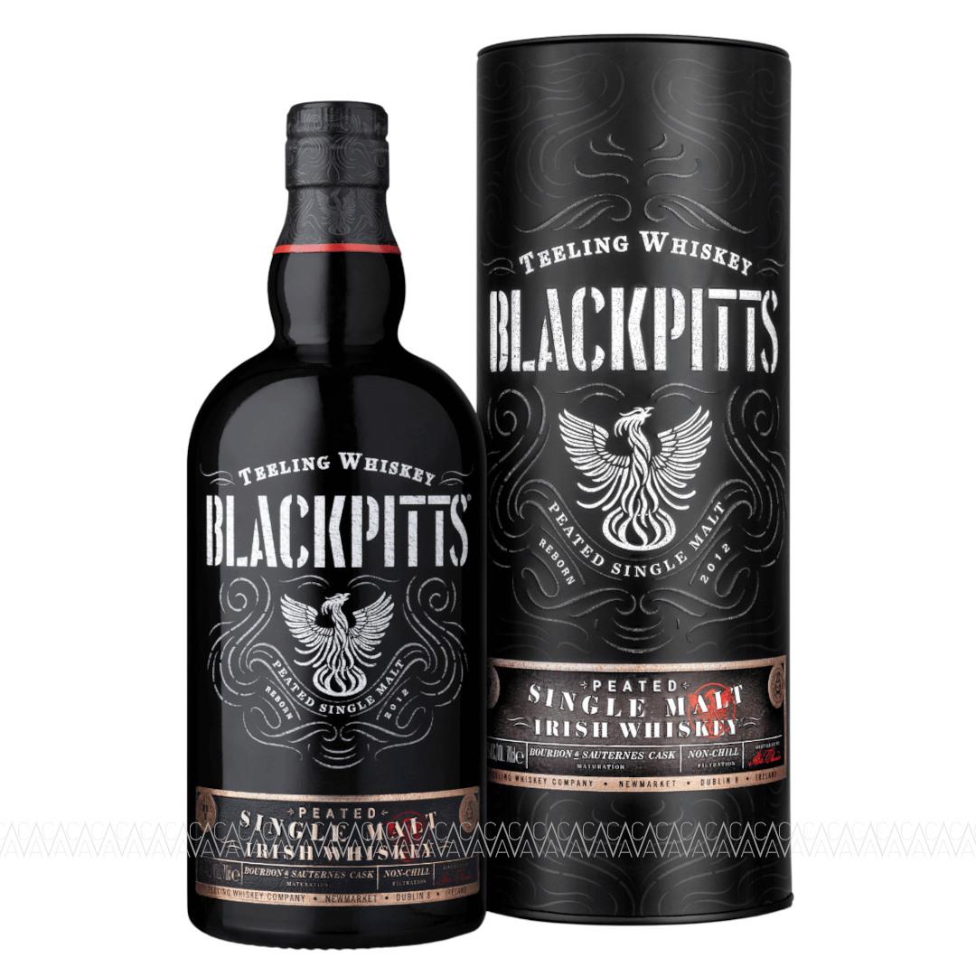 Teeling Blackpitts Peated Single Malt Irish Whiskey 700ml