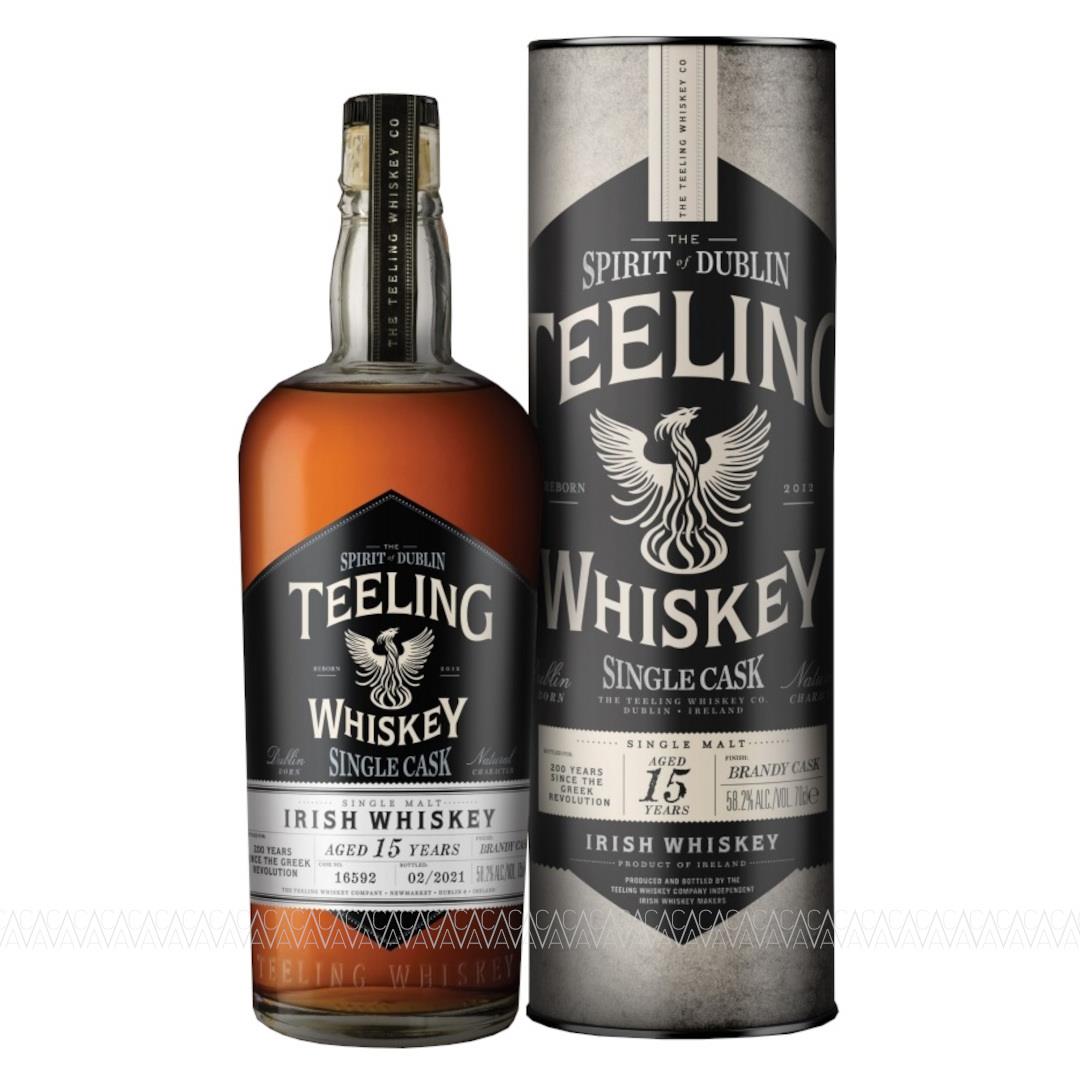 Teeling Greek Revolution 15 YO Brandy Finish Single Malt Irish Whiskey Limited Edition 700ml