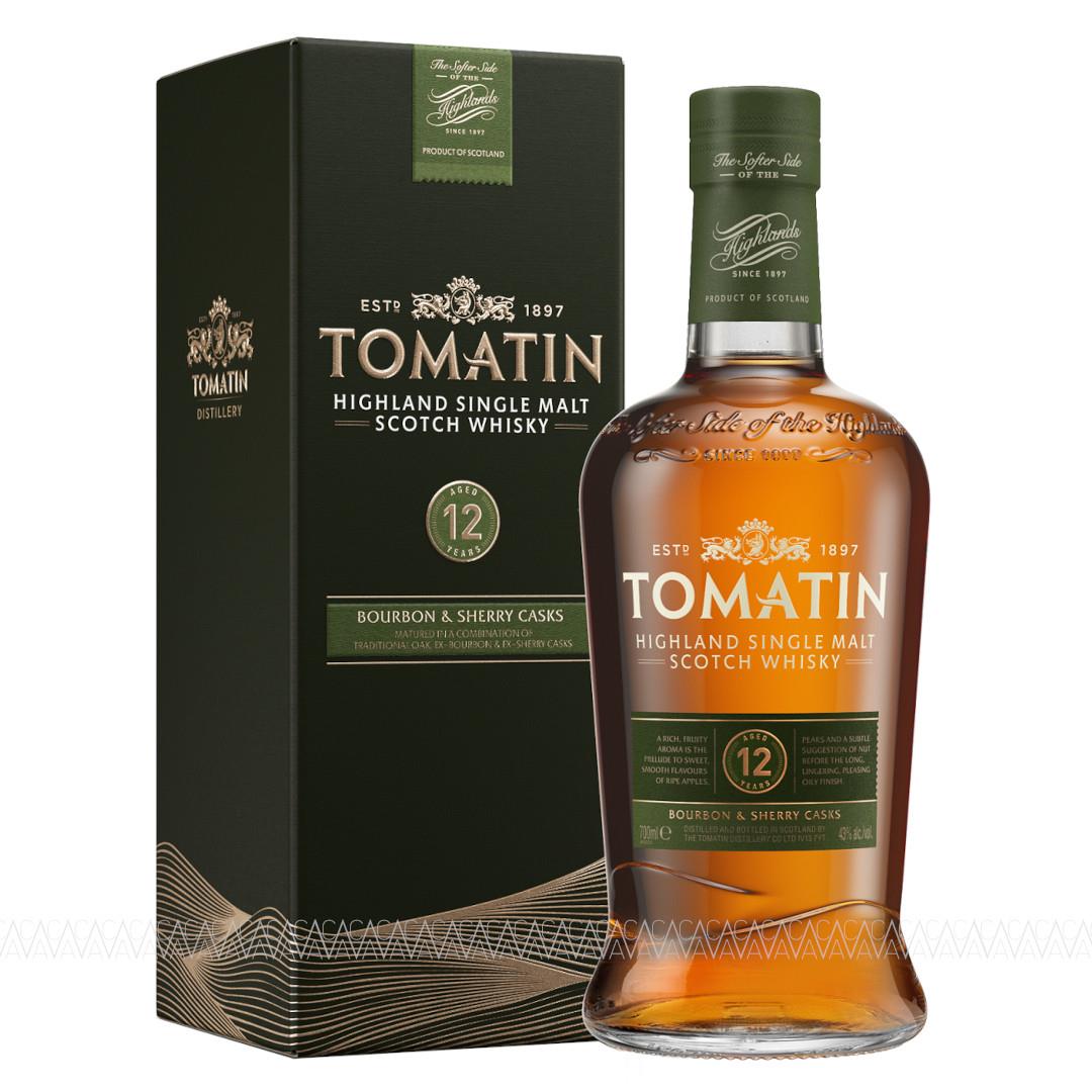 Tomatin 12 Years Old Single Malt Scotch Whisky 700ml